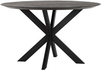 DTP Home Timeless Black dining table Shape Ø130 cm
