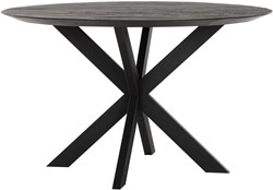 DTP Home Timeless Black dining table Shape Ø130 cm