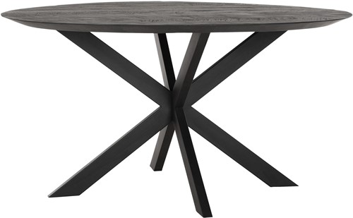 DTP Home Timeless Black eettafel Shape Ø150 cm