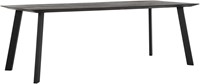DTP Home Timeless Black dining table Shape 225 cm