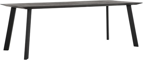 DTP Home Timeless Black Eettafel Shape 225 cm