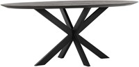 DTP Home Timeless Black dining table Shape 200 cm