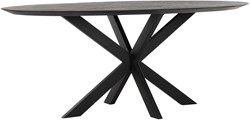 DTP Home Timeless black eettafel Shape 200 cm 
