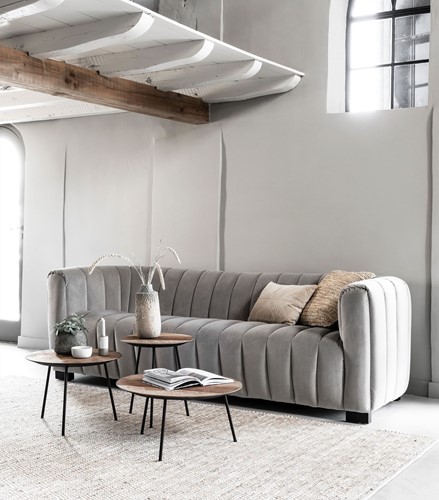 Coffee tables Jupiter natural + ML 751602 Sofa Elegant_Sfeer