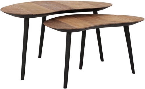 HI 301180 Coffee table Organus NATURAL, set of 2_1