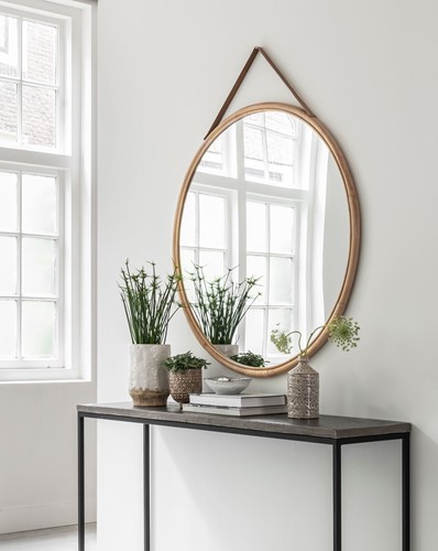 ML 524912 Mirror San Jose XL + ML 472631 Console table Mont Blanc_Sfeer