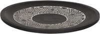 ML 430846 Tribal plate black