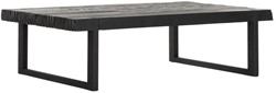 DTP Home Timeless Black coffee table Beam 120 cm
