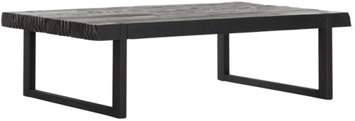DTP Home Timeless Black coffee table Beam 120 cm