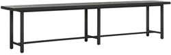 DTP Home Timeless Black eetkamerbank Beam 215 cm