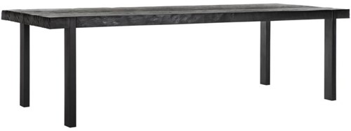 DTP Home Timeless Black dining table Beam 275 cm