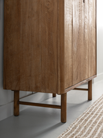 BL 741002 Bliss cupboard low teak_detail3