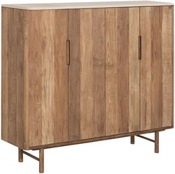 DTP Home Bliss cupboard low 4 doors mortex