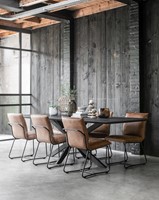 BT 530638 Curves dining table