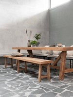 CL 581739 Monastery bench-CL 581744 Monastery dining table 280-ML 749413 Vista arm chair