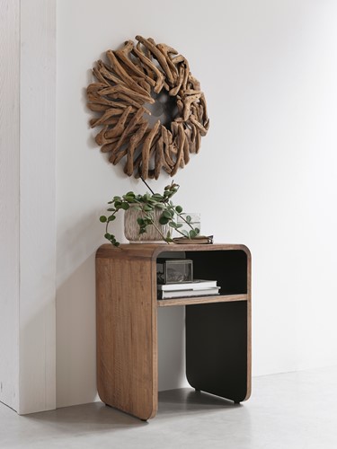 EV 333820 Nightstand Evo + ML 833441 Zena wall lamp