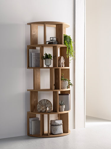 FN 401022 Forte bookcase round_sfeer2