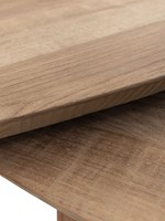 BL 741500 Bliss coffee table pebble teakwood