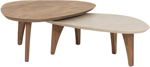 BM 752512 Bliss mortex coffee table pebble