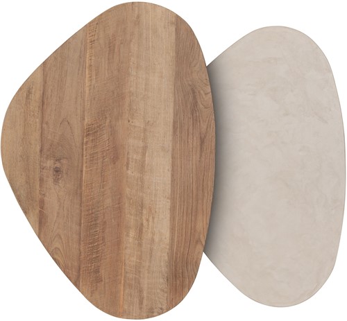 BM 752512 Bliss mortex coffee table pebble