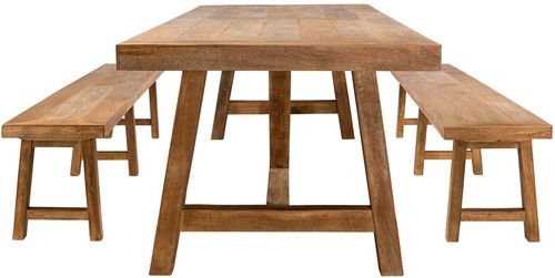 CL 581744 + CL 581739 Dining table & Bench Monastery_2