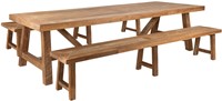 CL 581744 + CL 581739 Dining table & Bench Monastery_1