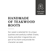 Material information Teakwood roots