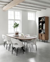 EV 333526 Dining table Evo | EV 333005 Bookcase Evo | ML 749813 Side chair Arca Natural_Sfeer
