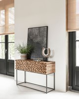 ML 351401 Sideboard Sticks + ML 426482 Wall panel Abstract small_Sfeer 1