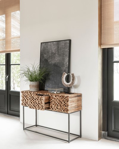 ML 351401 Sideboard Sticks + ML 426482 Wall panel Abstract small_Sfeer 2