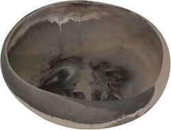 MUST Living bowl Rafael zwart/bruin small