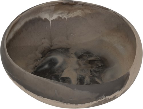 MUST Living bowl Rafael zwart/bruin small