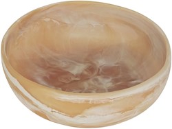 MUST Living bowl Rafael bruin/wit large