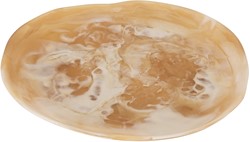 MUST Living schaal Michelangelo bruin/wit