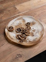 ML 426716 Michelangelo tray brown/white_sfeer
