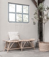 ML 520043 Bench San Antonio + ML 890460 Basket Patio + ML 920175 Cushion Boho_Sfeer 2