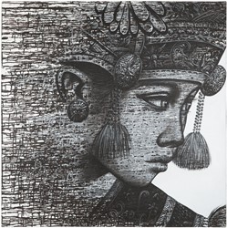 MUST Living Wall Art Balinese girl Komang 