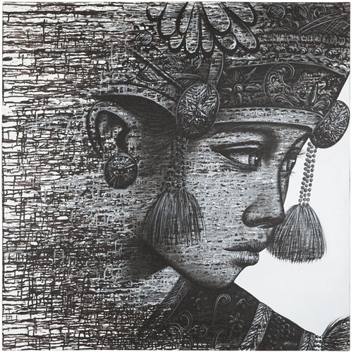 MUST Living Wall Art Balinese girl Komang 