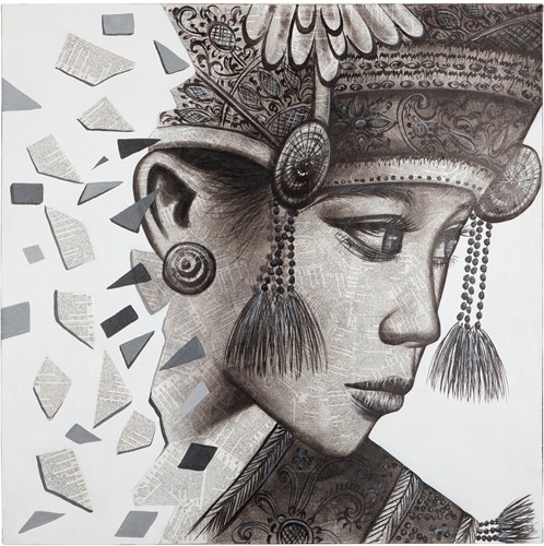 MUST Living Wall Art Balinese girl Ketut