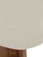 NO 912046 Nova dining table travertin / NO 912047 Nova dining table travertin_detail3