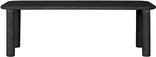 SC 180734 Dining table Clio rectangular 230 Pepper_1