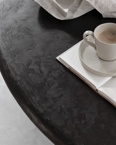 Dining table Clio round Pepper_Detail