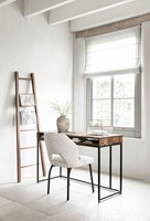 TC 320720 Writing desk Timber No.1 - TC 320911 Ladder Timber - ML 749515 Side chair Bloom_Sfeer