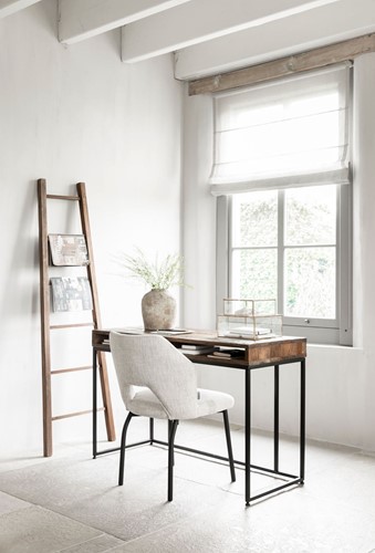 TC 320720 Writing desk Timber No.1 - TC 320911 Ladder Timber - ML 749515 Side chair Bloom_Sfeer