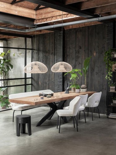 MA 940346 Einstein dining table-ML 749533 Bloom bench-ML 749515 Bloom side chair-ML 461107 Baba-ML 890804 Cala Salada