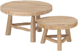 MUST Living salontafel set van 2 Blue Marlin