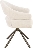 ML 601024 Clooney swivel dining chair Donna natural_3
