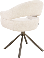 ML 601024 Clooney swivel dining chair Donna natural_4