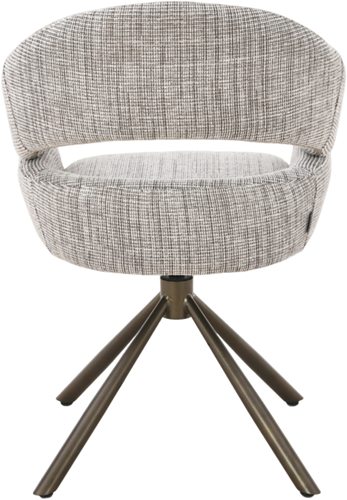ML 601025 Clooney swivel dining chair Donna beige_5 