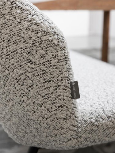 ML 749524 Bloom bench 150 Boucle light grey